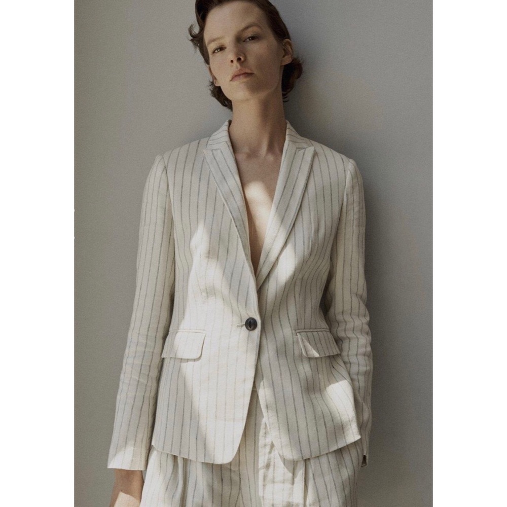 Rag & Bone Lexington Stripe Print Blazer Womens 0